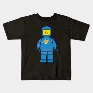 Lego Space Minifig - Blue Kids T-Shirt